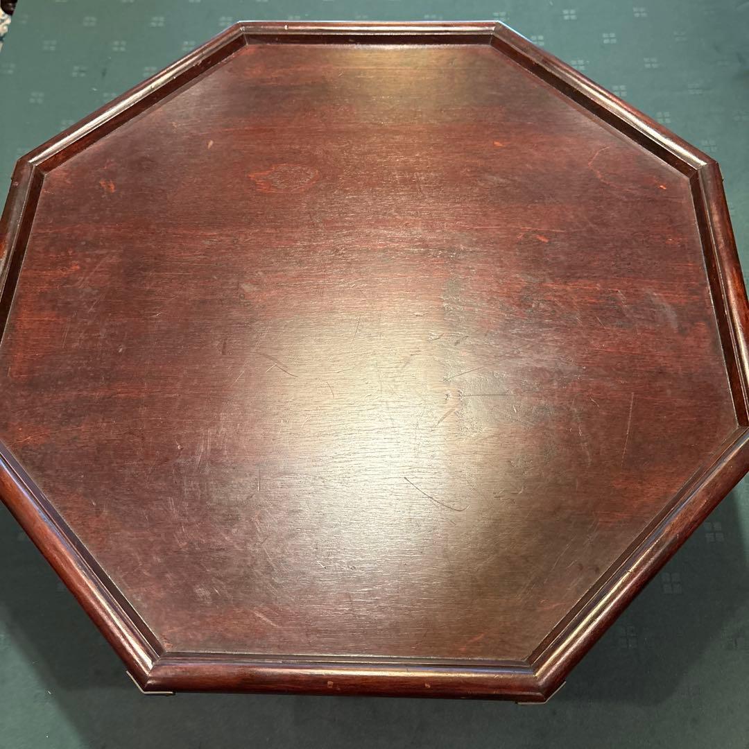 松本民芸家具 八角膳 ミズメザクラ 飾り台 花台 座卓机