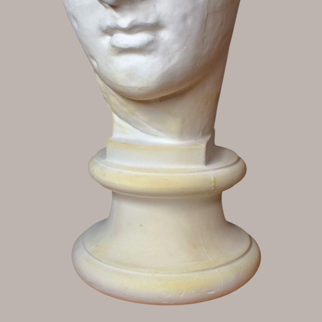 石膏像　古代ヴィーナス　アバタのヴィーナス　首像　デッサン