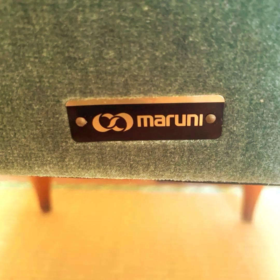 マルニ木工　ベルサイユ 猫脚　モケット生地張り ダイニングチェア