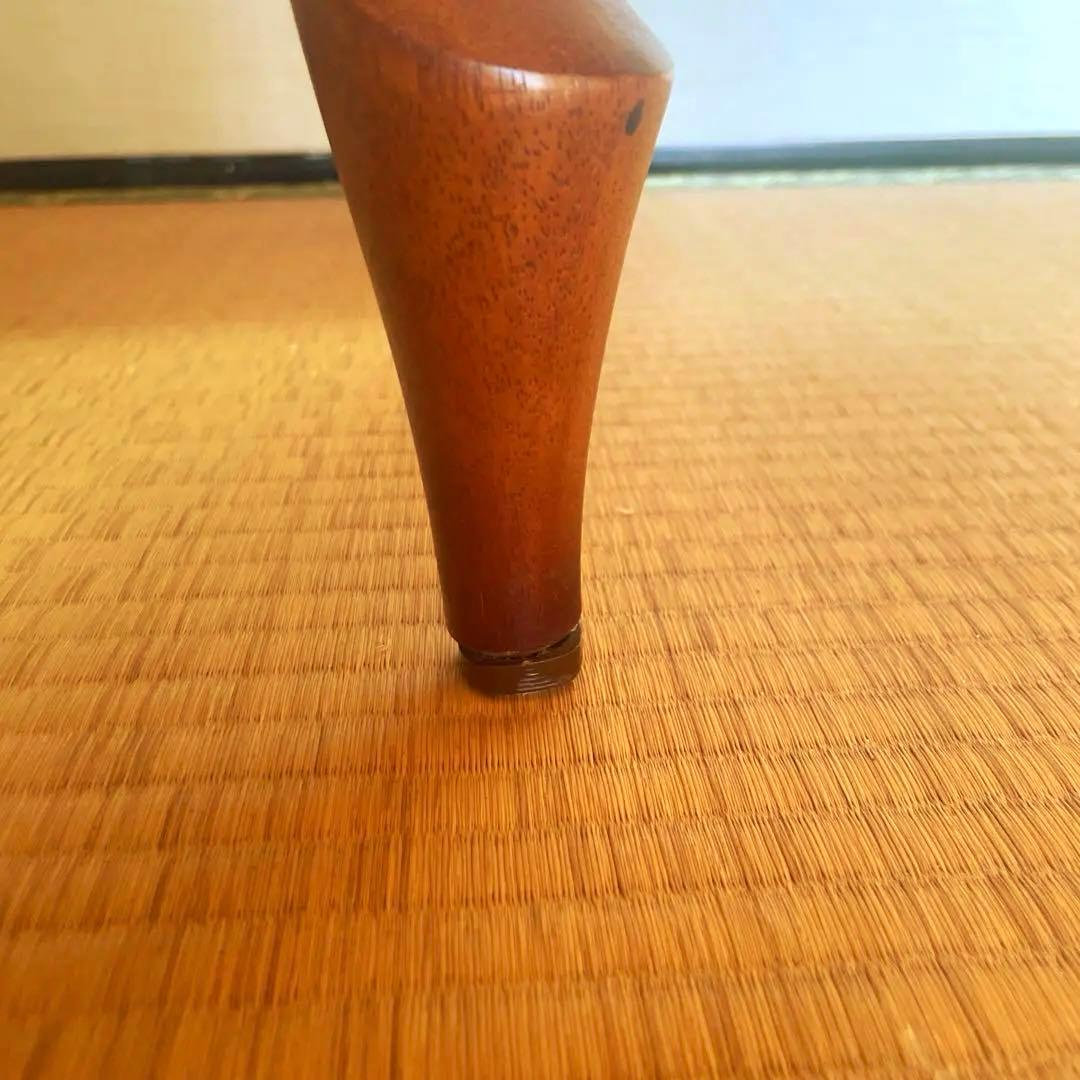 マルニ木工　ベルサイユ 猫脚　モケット生地張り ダイニングチェア