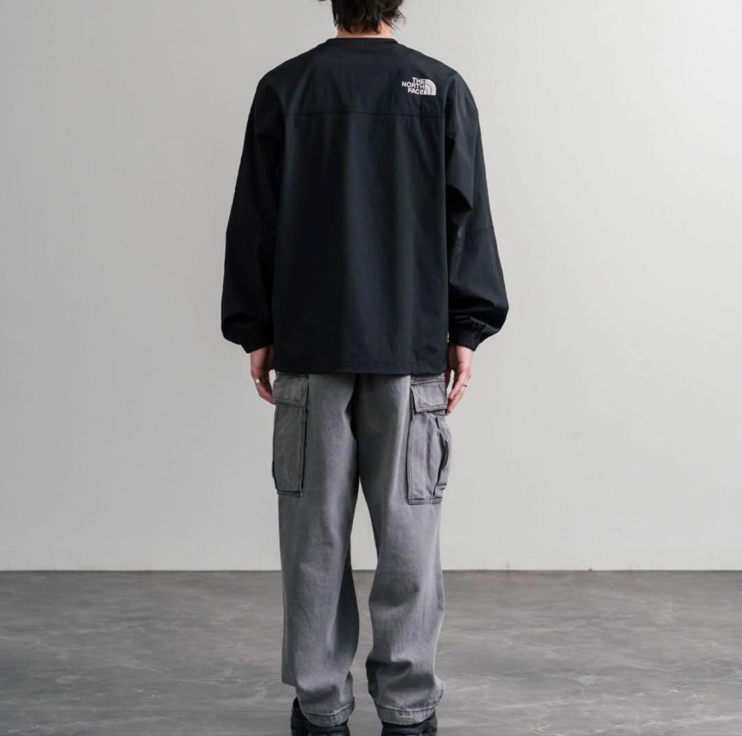 韓国限定　ノースフェイス✨　XXL アルバニークルーネック　黒　ロンT