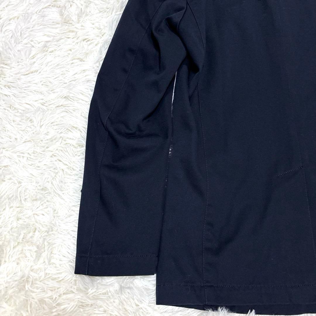 BURBERRY BLACK LABEL ネイビーチェスターコート M