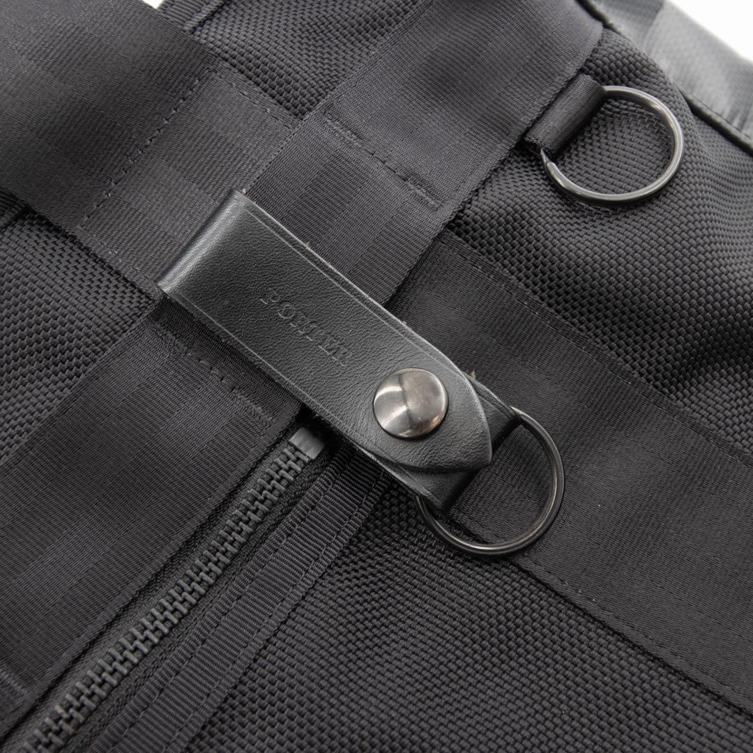 A058【ポーター／ヒート】トートバッグ　ビジネスバッグ　ナイロン　ブラック