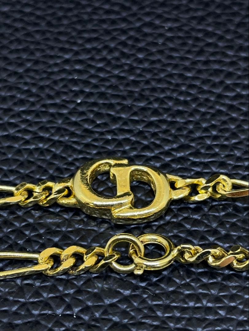 Christian Dior CDロゴ　デザインブレスレット　ヴィンテージ
