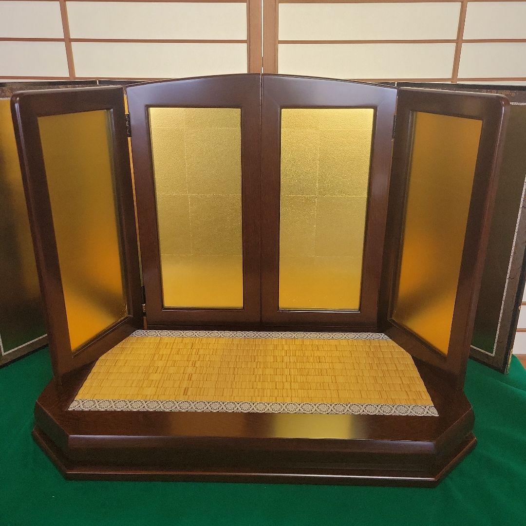 五月人形　台と屏風セット　A