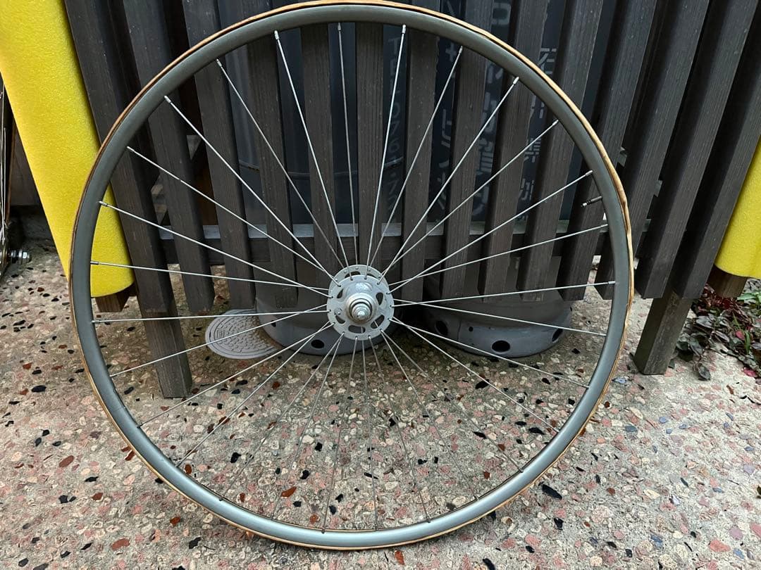 ピスト決戦ホイール28H カンパレコード Wolber Profil 18