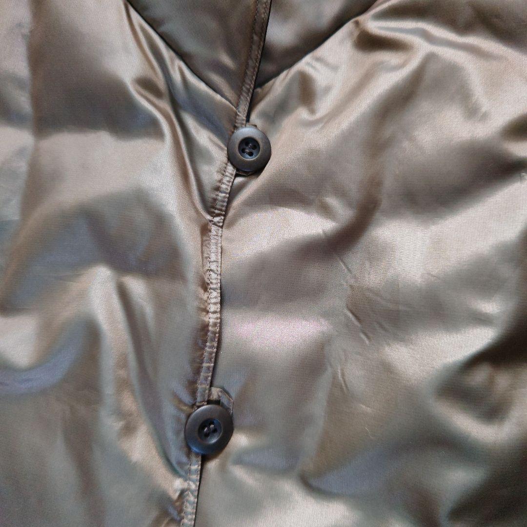 コシノジュンコ　ダウン　コート　リバーシブル　Mサイズ　ゴールド×黒