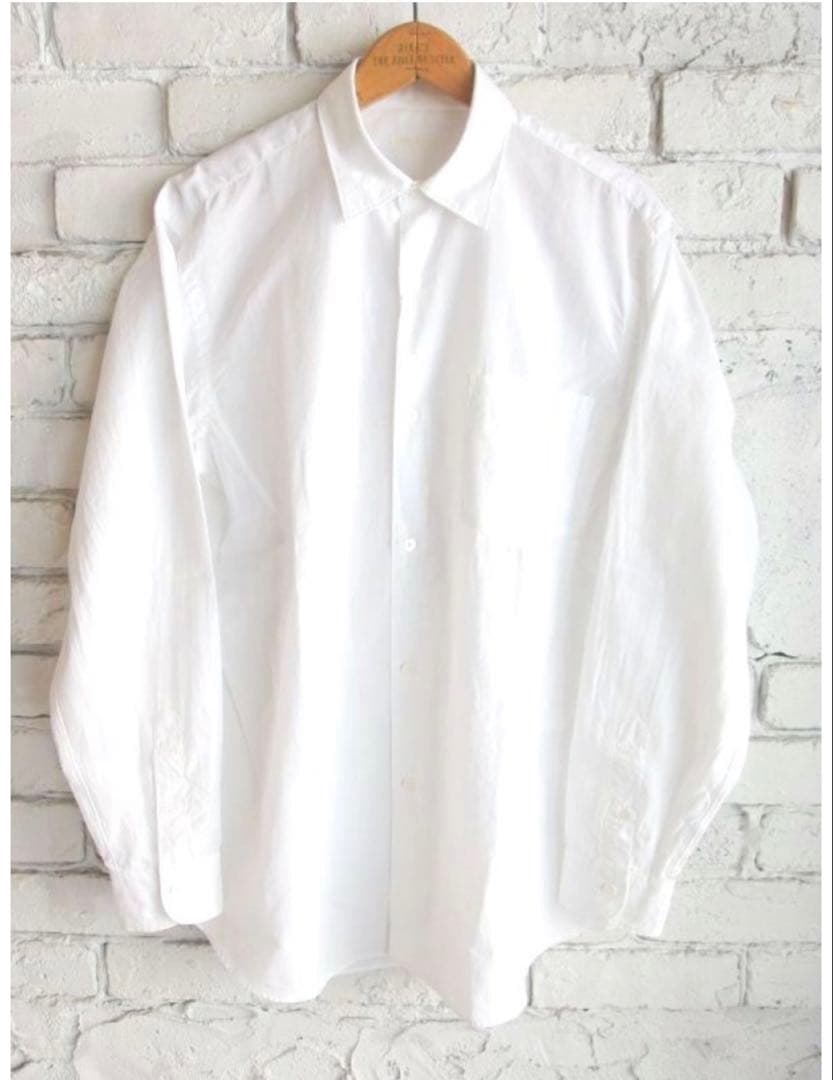 2024AW COMOLI コモリシャツ 白 サイズ3