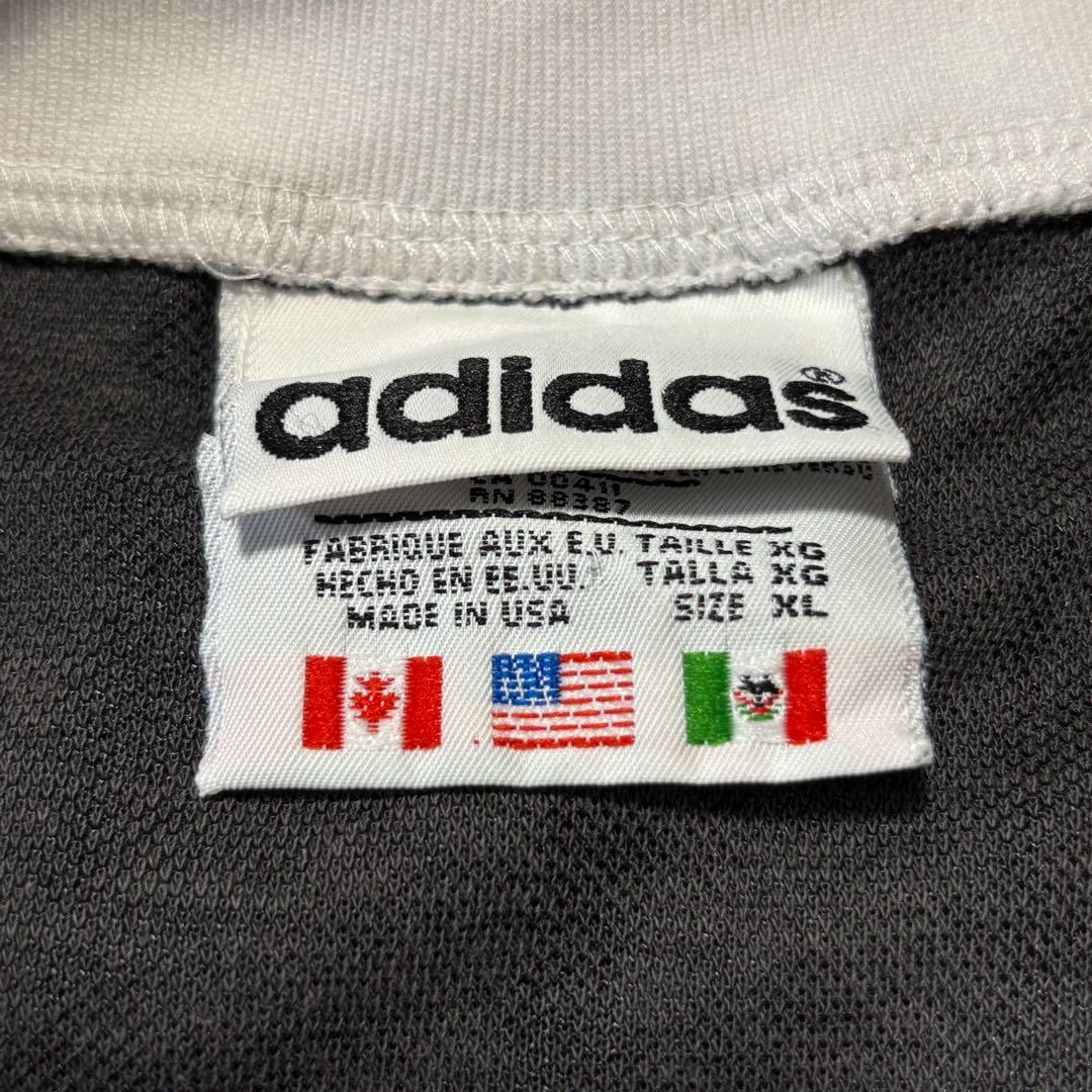 Adidas アディダス ヴィンテージ 90s ゲームシャツ ブラック 常田大希