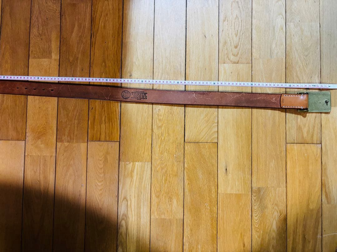 天神ワークス　LEATHER BELT- BE40