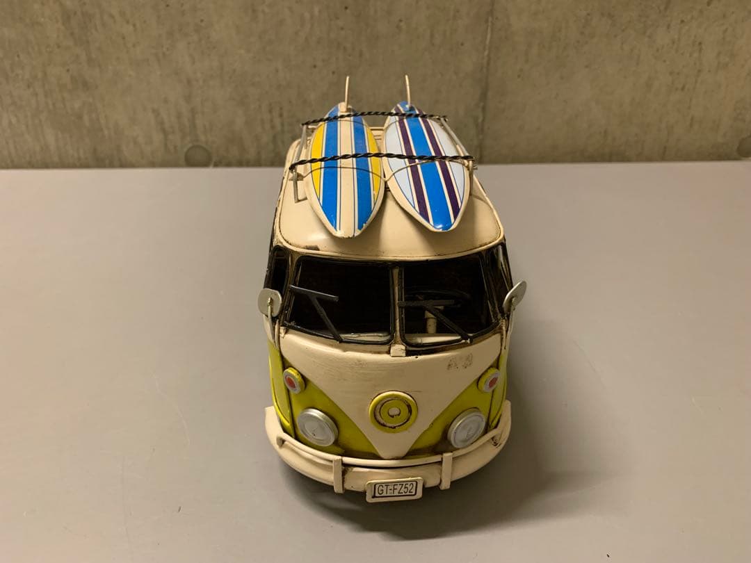 ビンテージ風ブリキミニチュアカー 5台セット