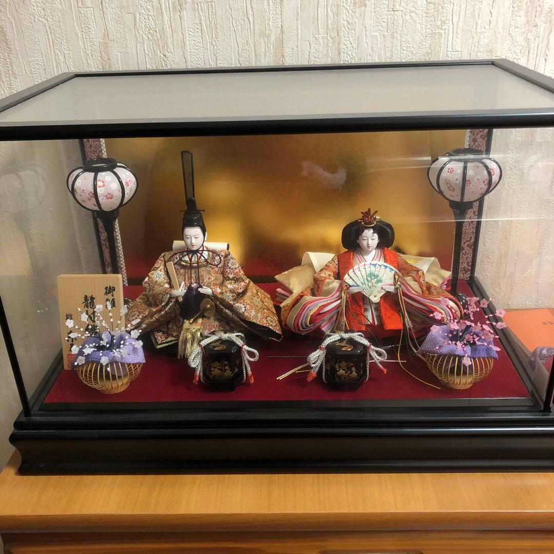 雛人形　お雛様　桃の節句　御代理様　ミニサイズ　ひな祭り
