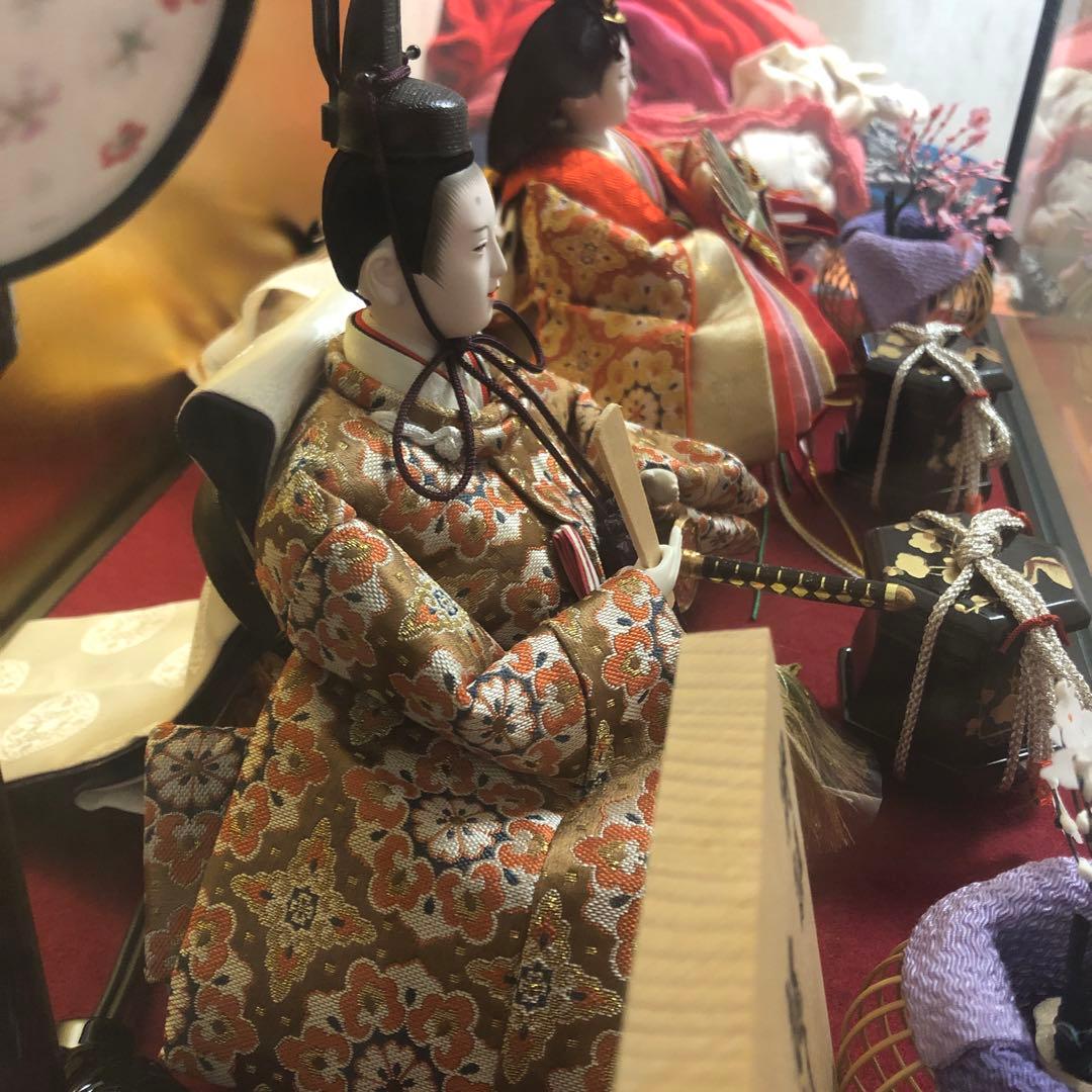 雛人形　お雛様　桃の節句　御代理様　ミニサイズ　ひな祭り