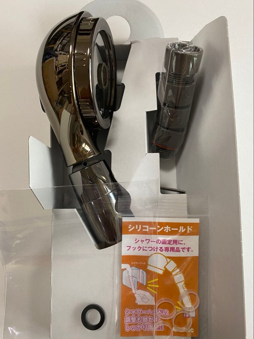 最新モデル☆アラミック☆シルキーナノバブルシャワーヘッドJSNB3-GS