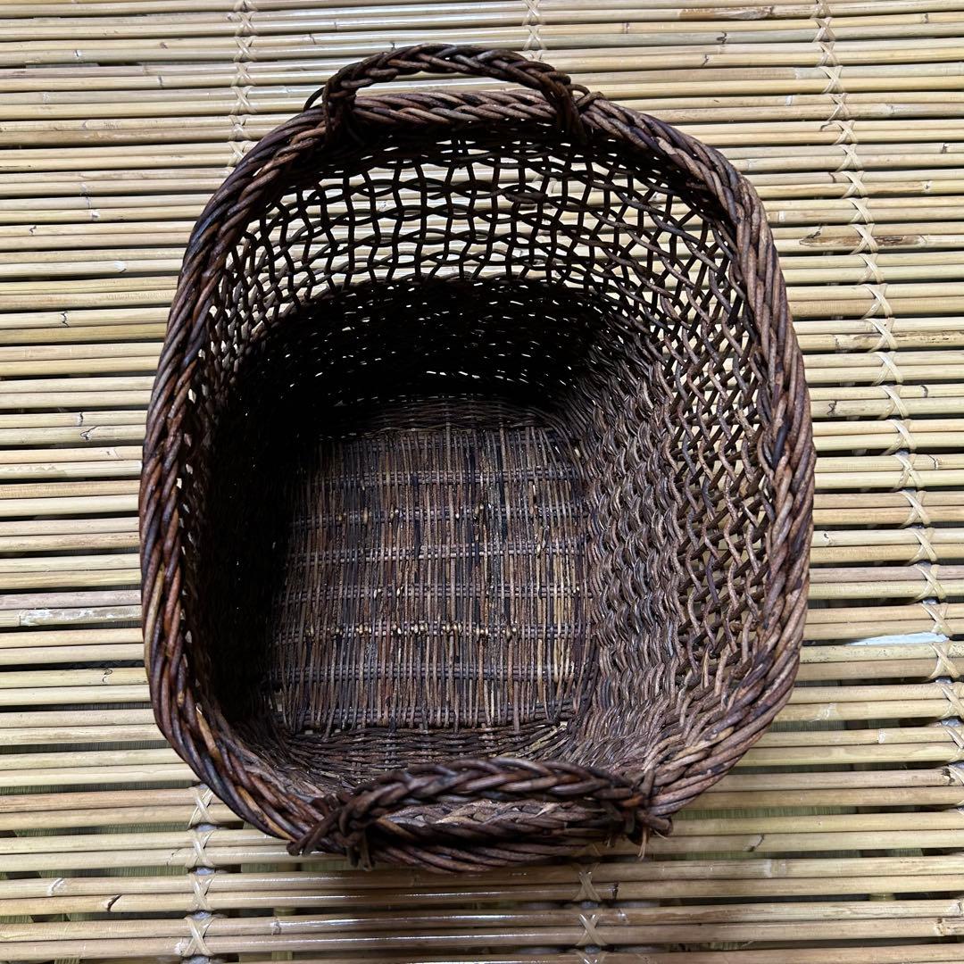 あけび　籠　かご　バスケット　アケビ