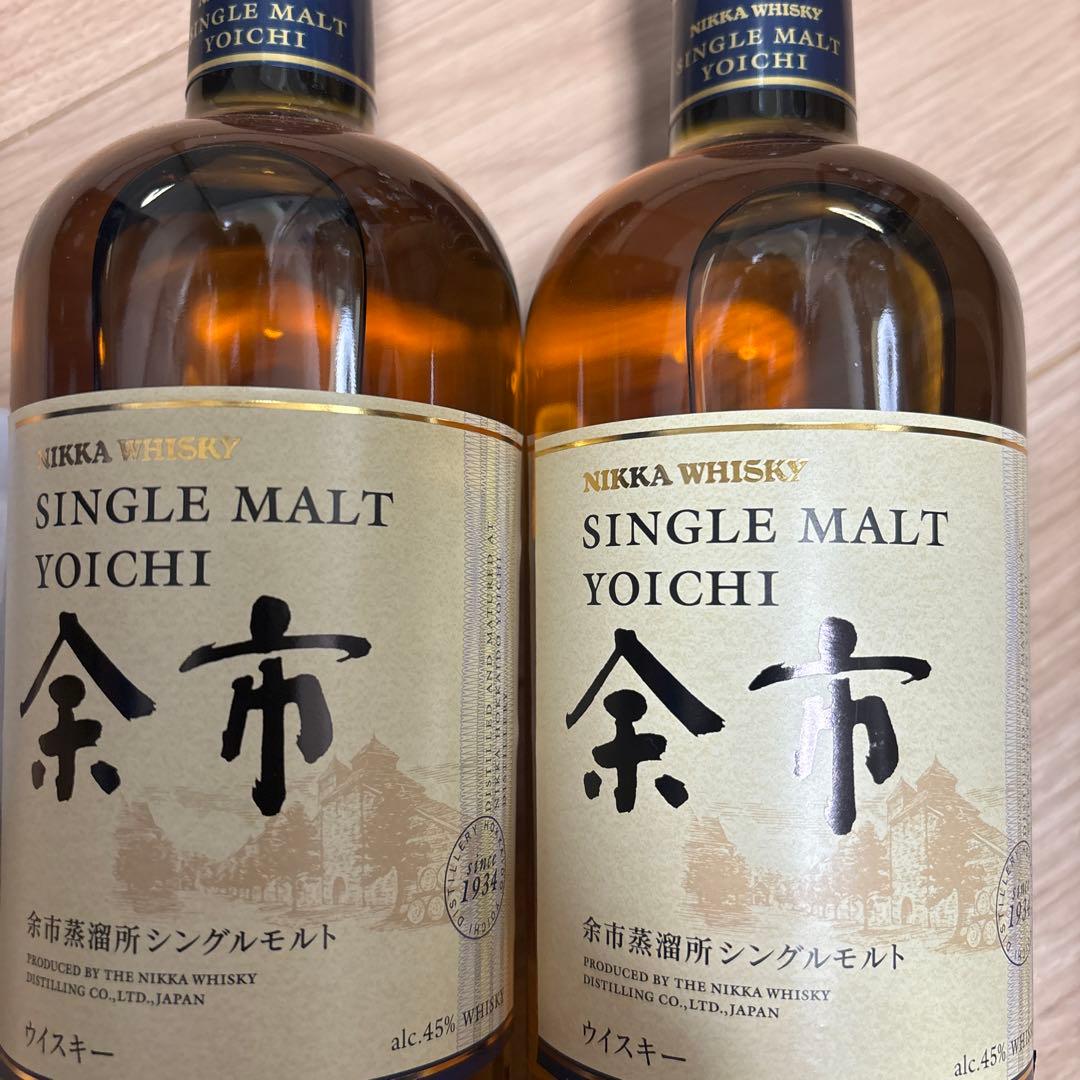 NIKKA SINGLE MALT YOICHIシングルモルト余市2本セット