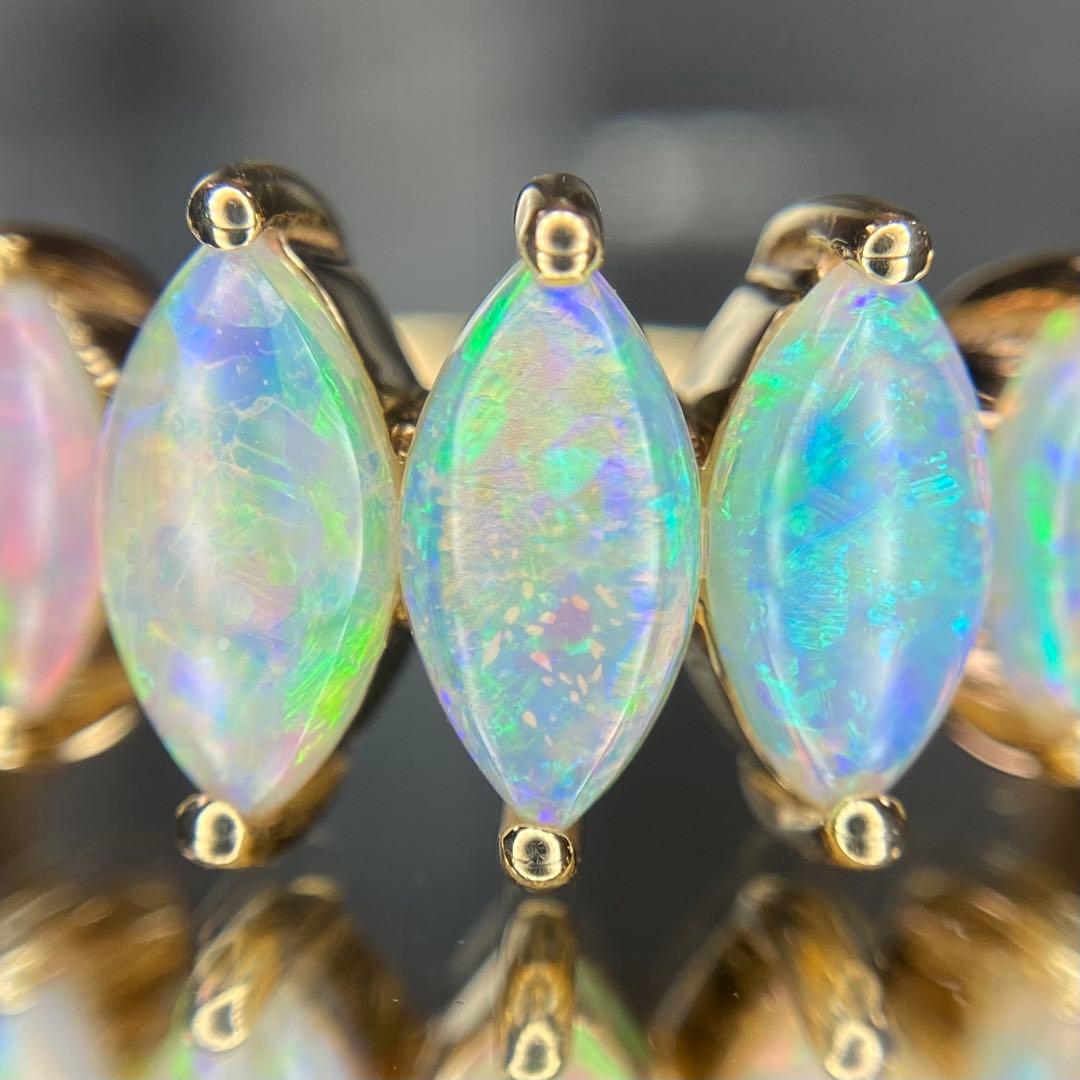 天然無処理 オパール￼ 計1.00ct K18『スペシャル・ヴィンテージ』