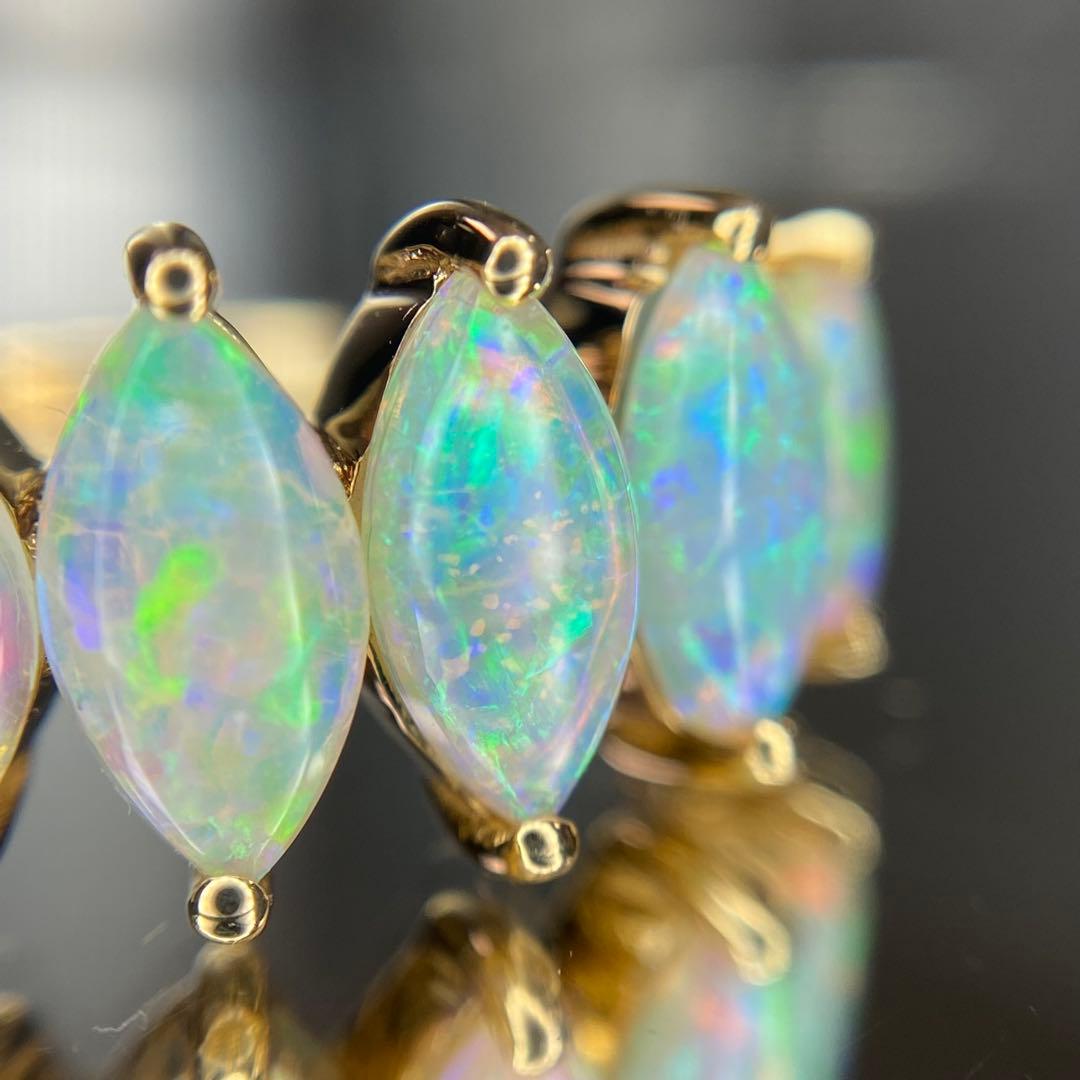 天然無処理 オパール￼ 計1.00ct K18『スペシャル・ヴィンテージ』