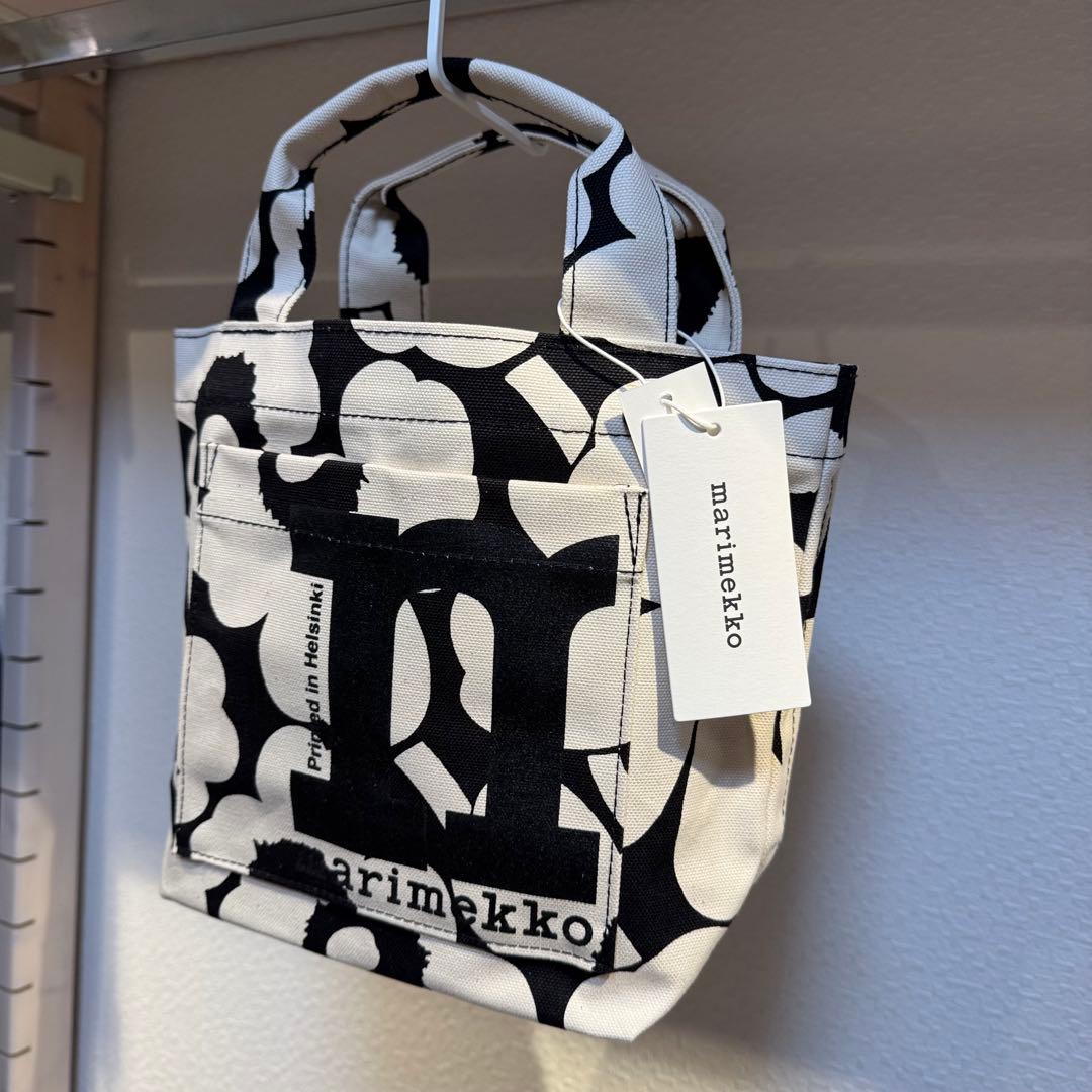 b*n様 新品マリメッコウニッコミニトートバッグランチバッグ正規品23×21×1