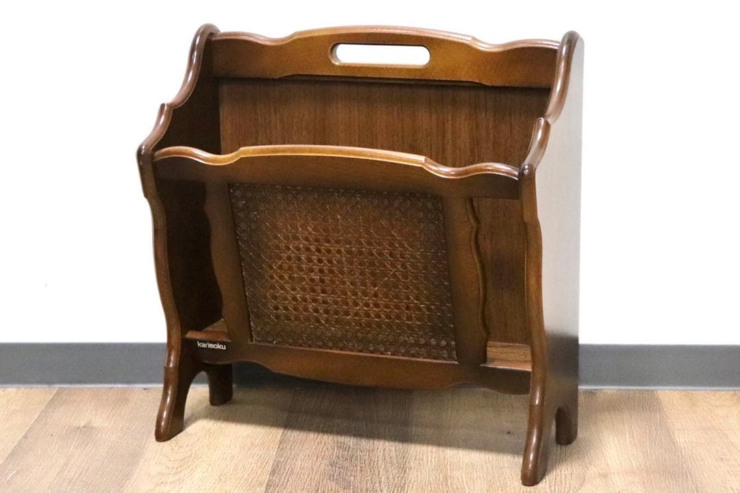 GMHS279A○karimoku / カリモク コロニアル マガジンラック ス