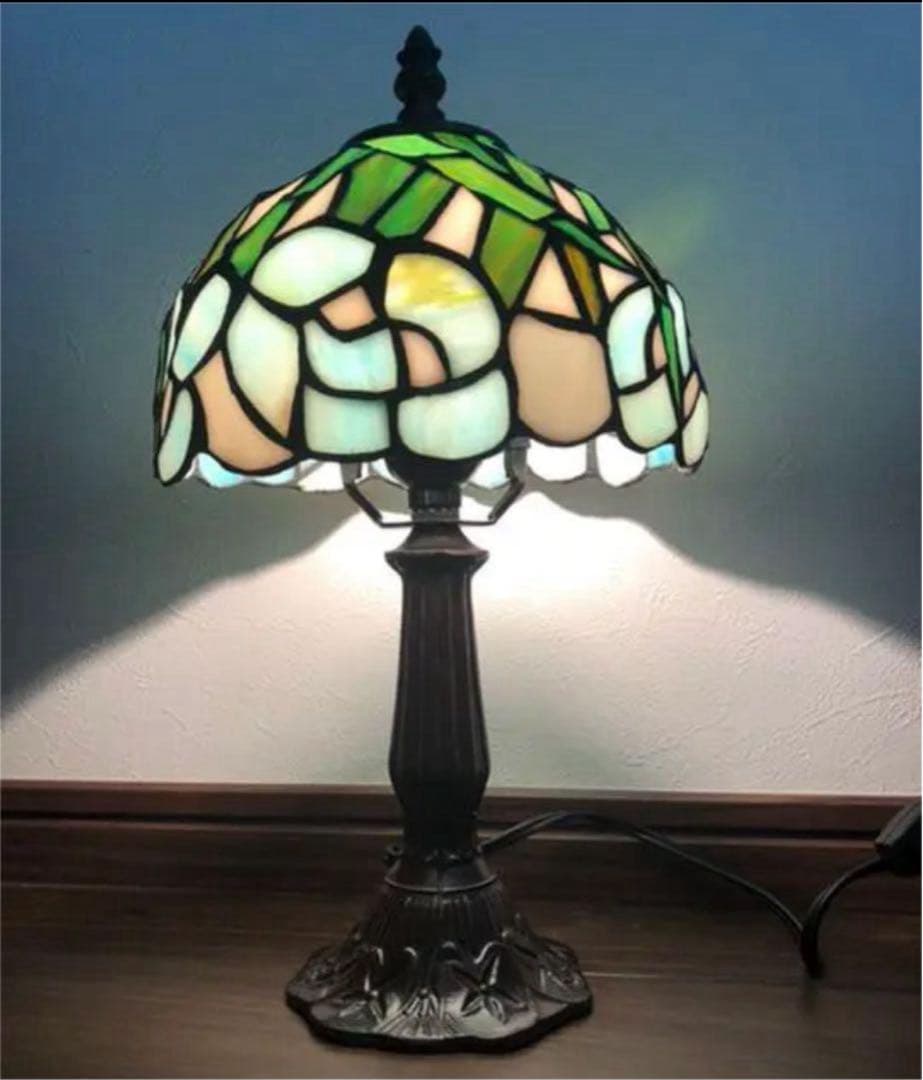 アンティーク⌘ステンドグラス スタンドランプ 【あやめ】