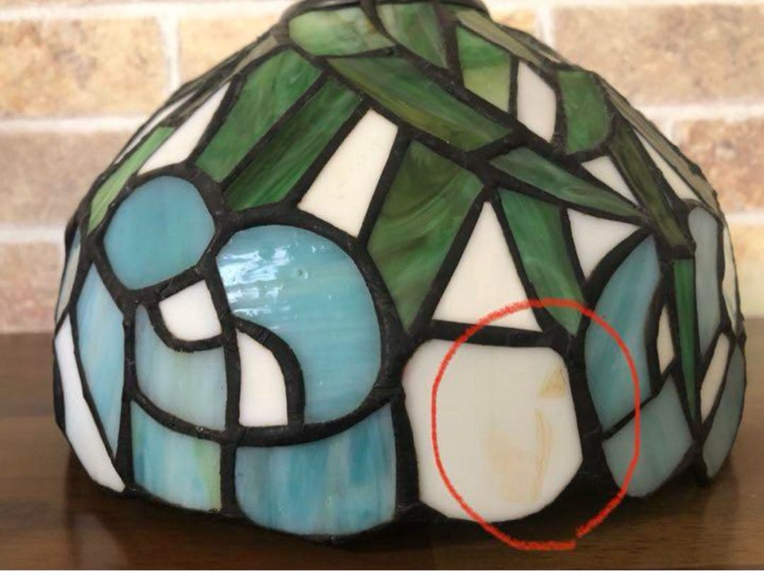 アンティーク⌘ステンドグラス スタンドランプ 【あやめ】