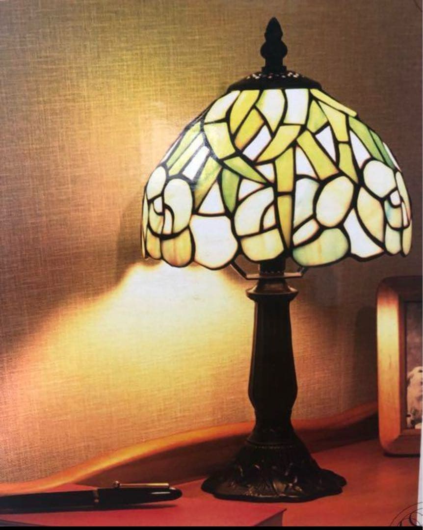アンティーク⌘ステンドグラス スタンドランプ 【あやめ】