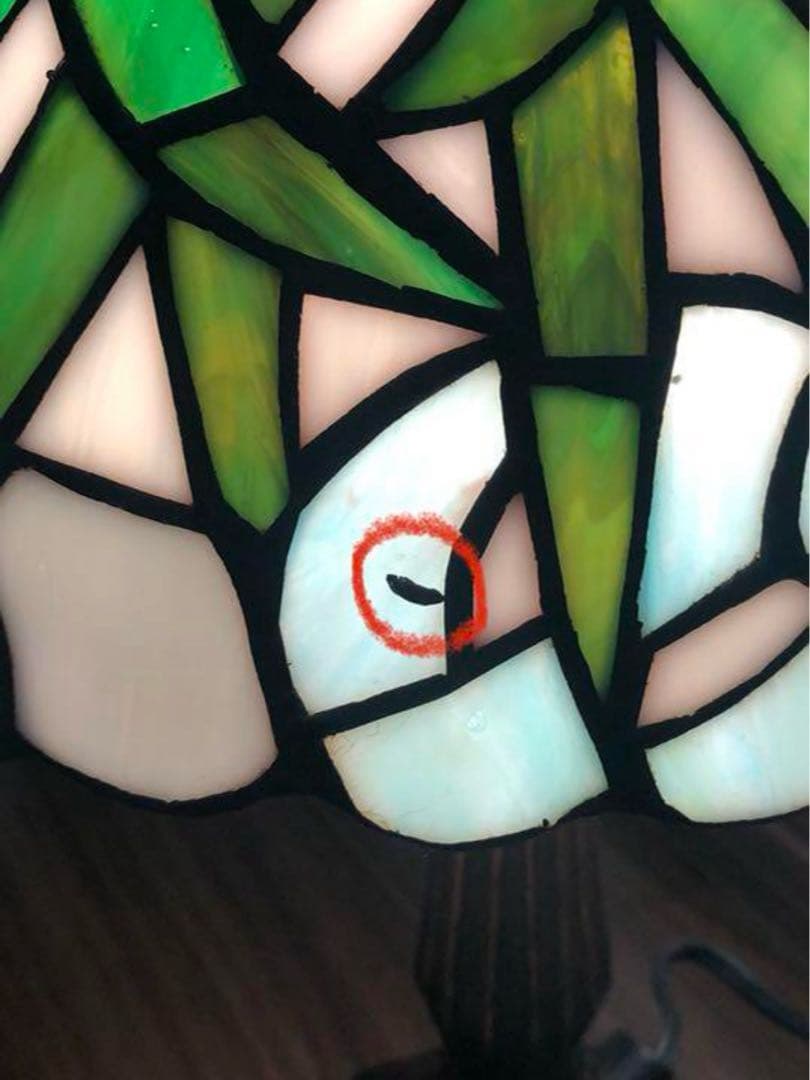 アンティーク⌘ステンドグラス スタンドランプ 【あやめ】