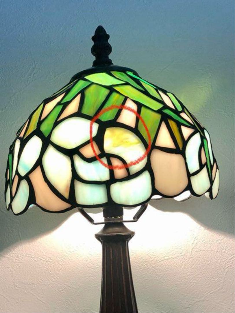 アンティーク⌘ステンドグラス スタンドランプ 【あやめ】