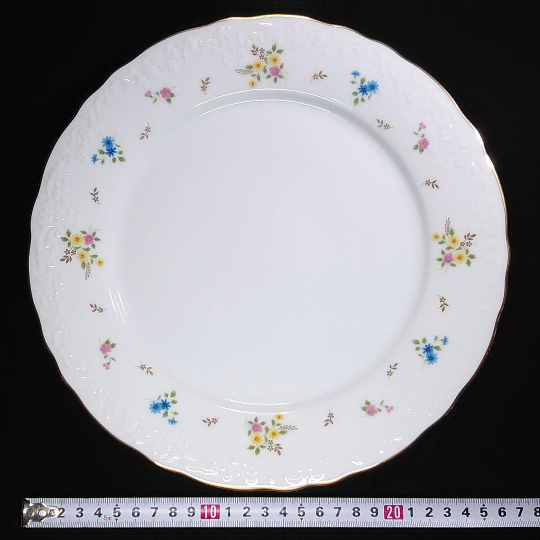 ノリタケ 花柄ディナー皿 11枚