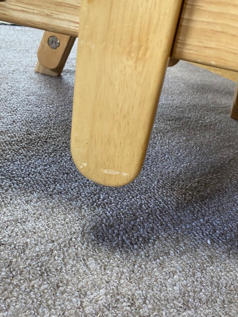 座位保持椅子　バンビーナチェア　М 赤　替えパーツ付き