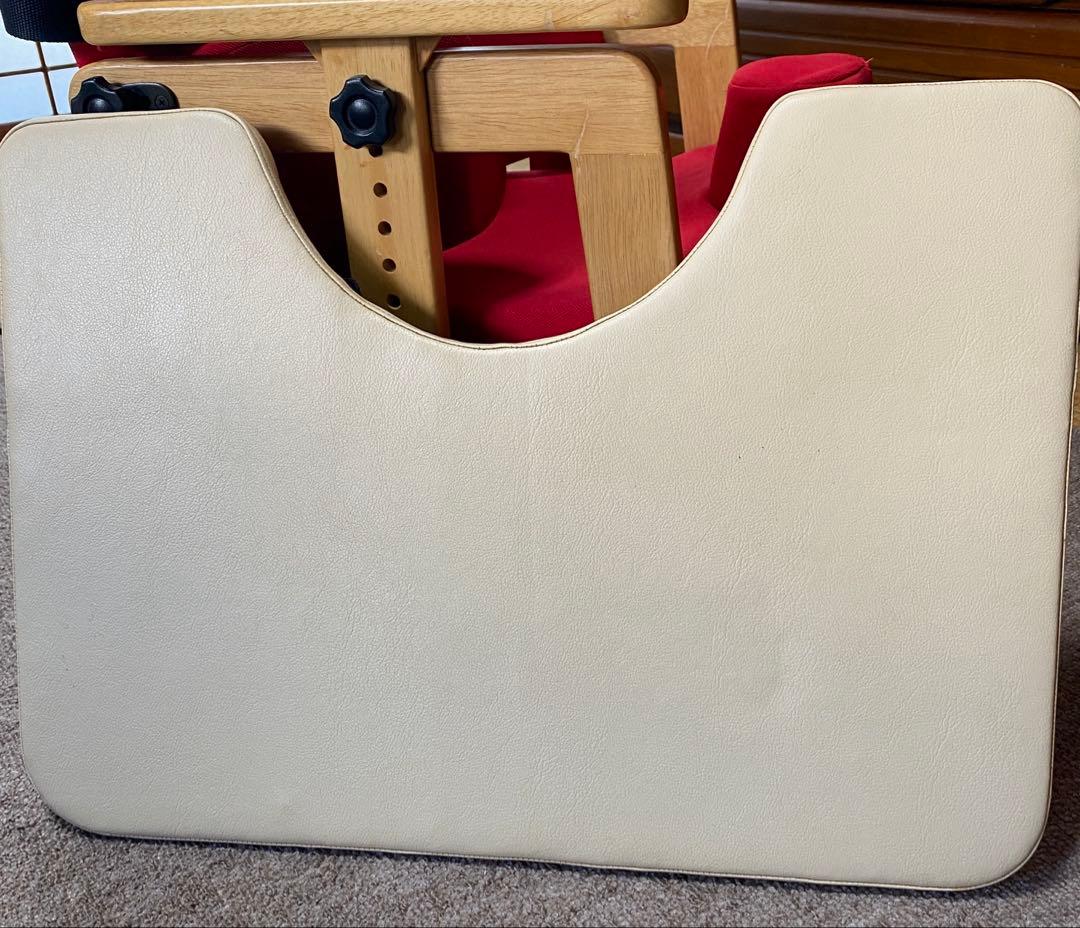 座位保持椅子　バンビーナチェア　М 赤　替えパーツ付き