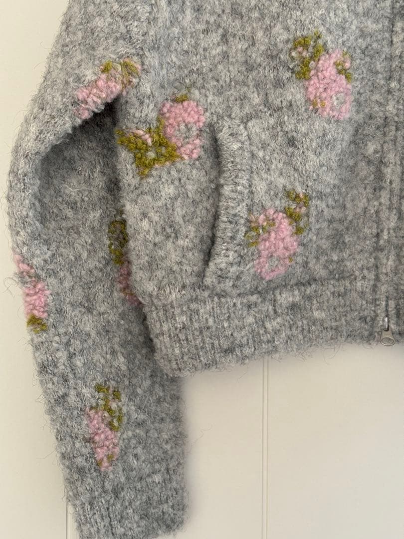 Gypsohila Flower Knit Jacket ジプソフィア