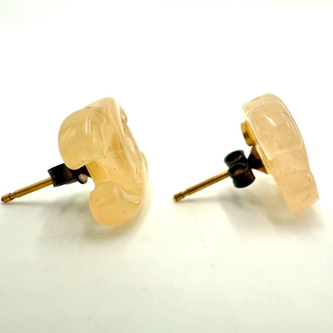 CHANEL シャネル ココマーク ヴィンデージ プラスチック ピアス