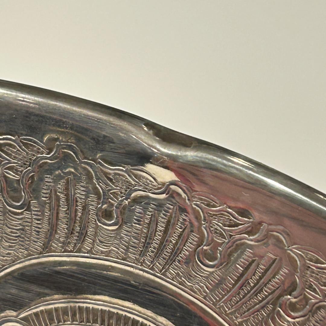 【アウトレット】♥Barker Ellis　シルバープレート　３枚セット