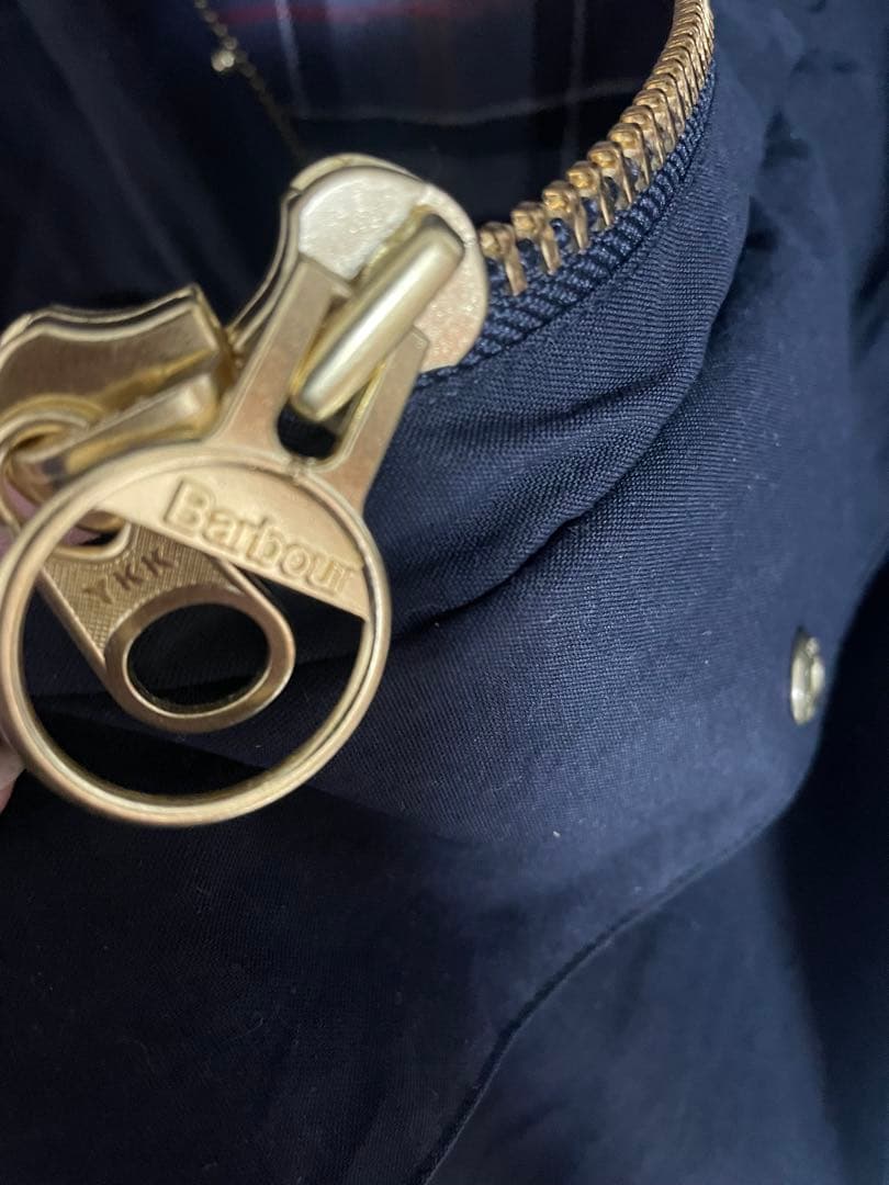 新品未使用Barbour スピック&スパン別注BURGHLEY フード付2way