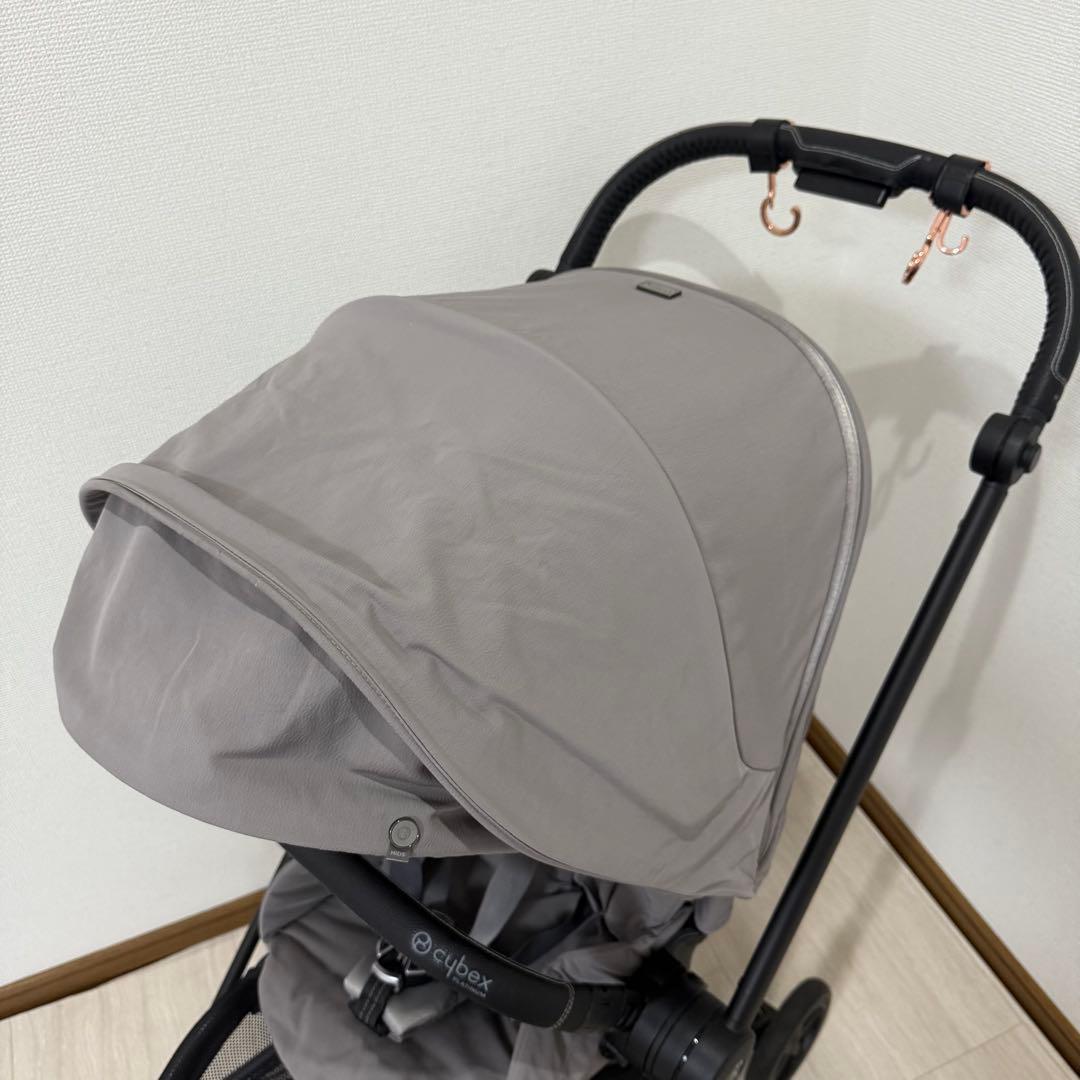 【美品】超人気 cybex サイベックス ミオス ベビーカー グレー