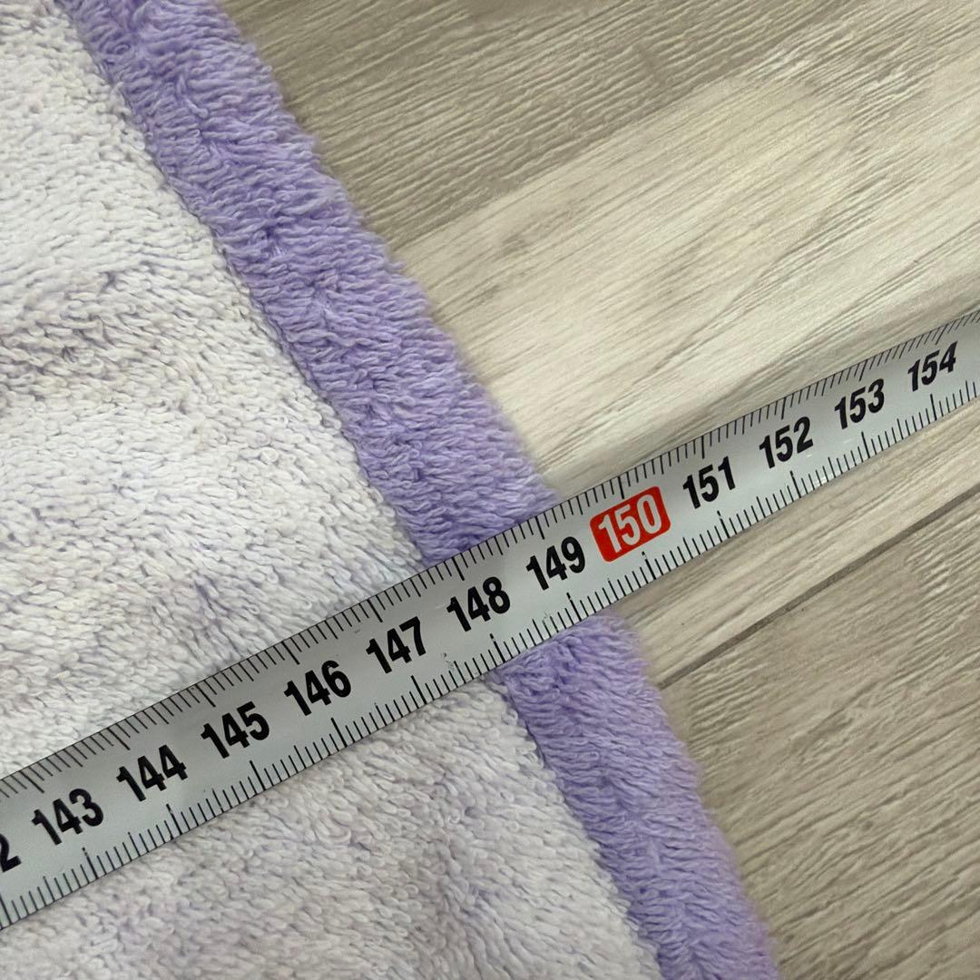 CHANEL ヴィンテージ タオルケット ラベンダー カメリア ココマーク