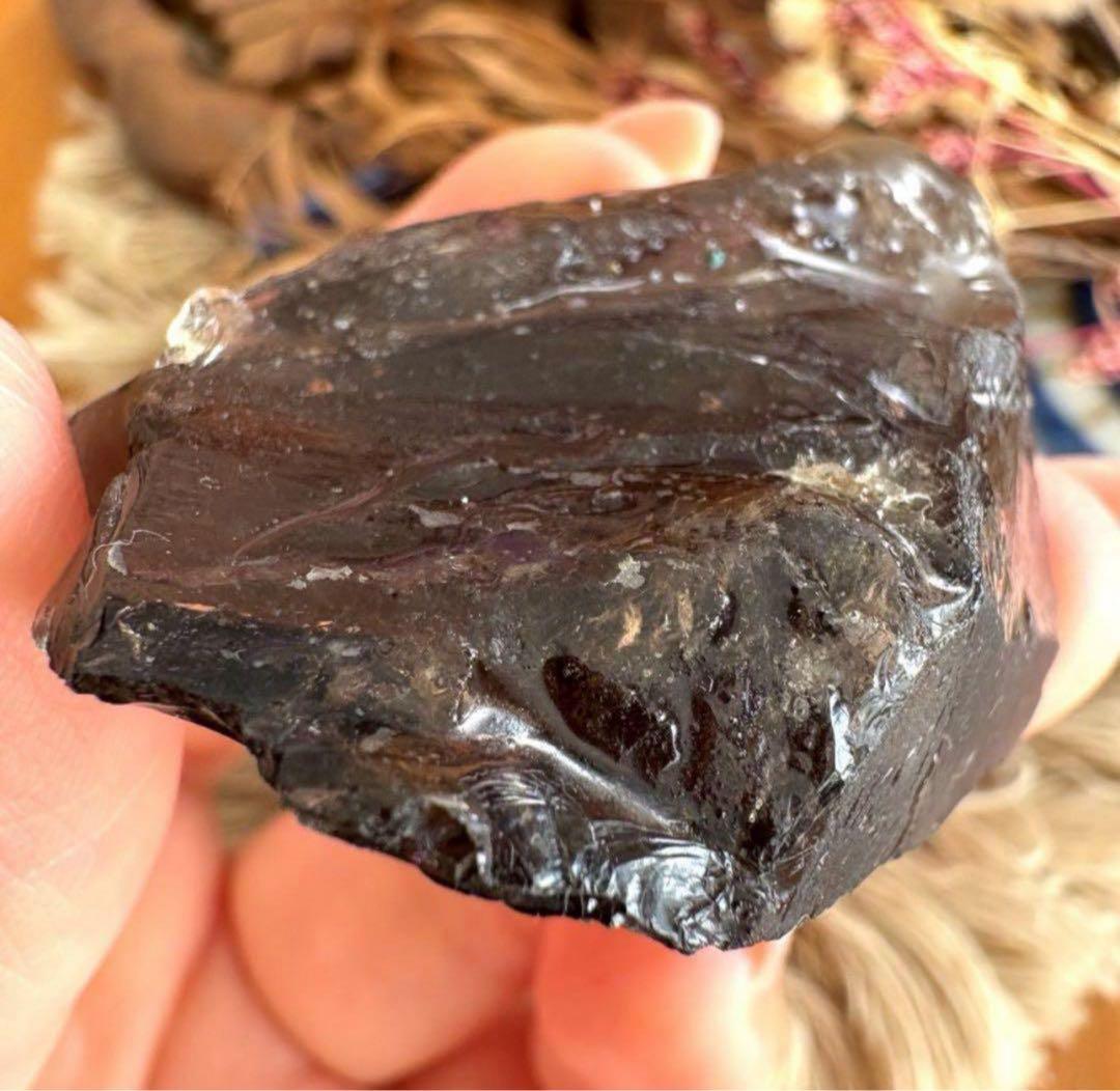 激レア♥ライトニング神秘レムリアンシードクォーツ…☪︎*更に龍神様が潜む虹入り♥