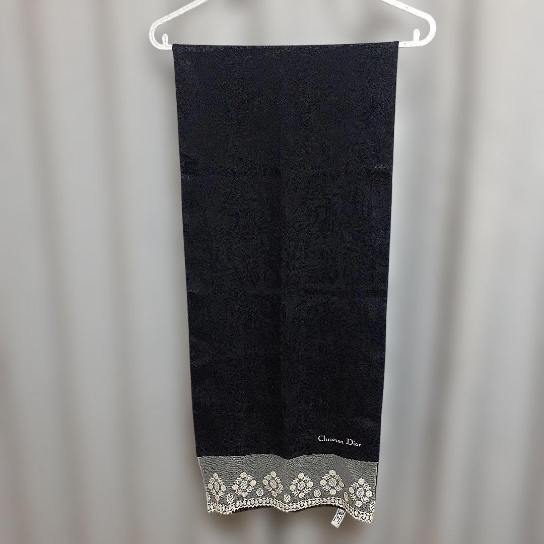 Christian Dior ブラック ストール