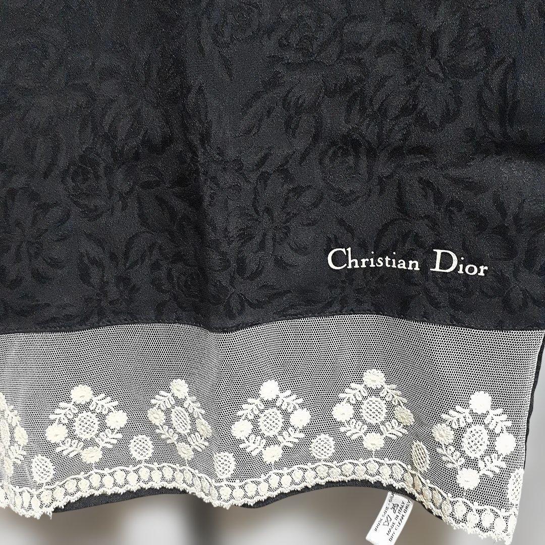 Christian Dior ブラック ストール