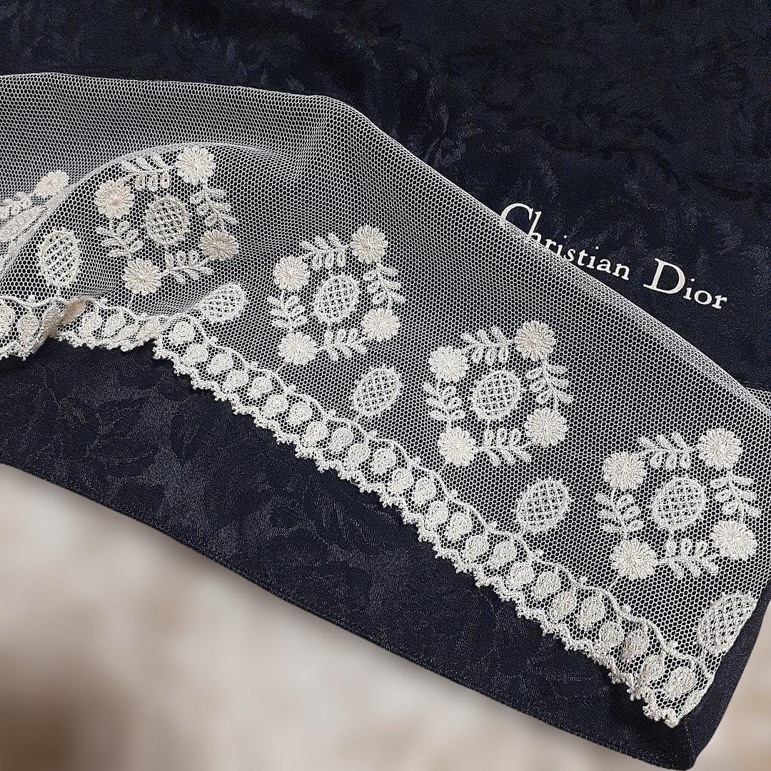 Christian Dior ブラック ストール