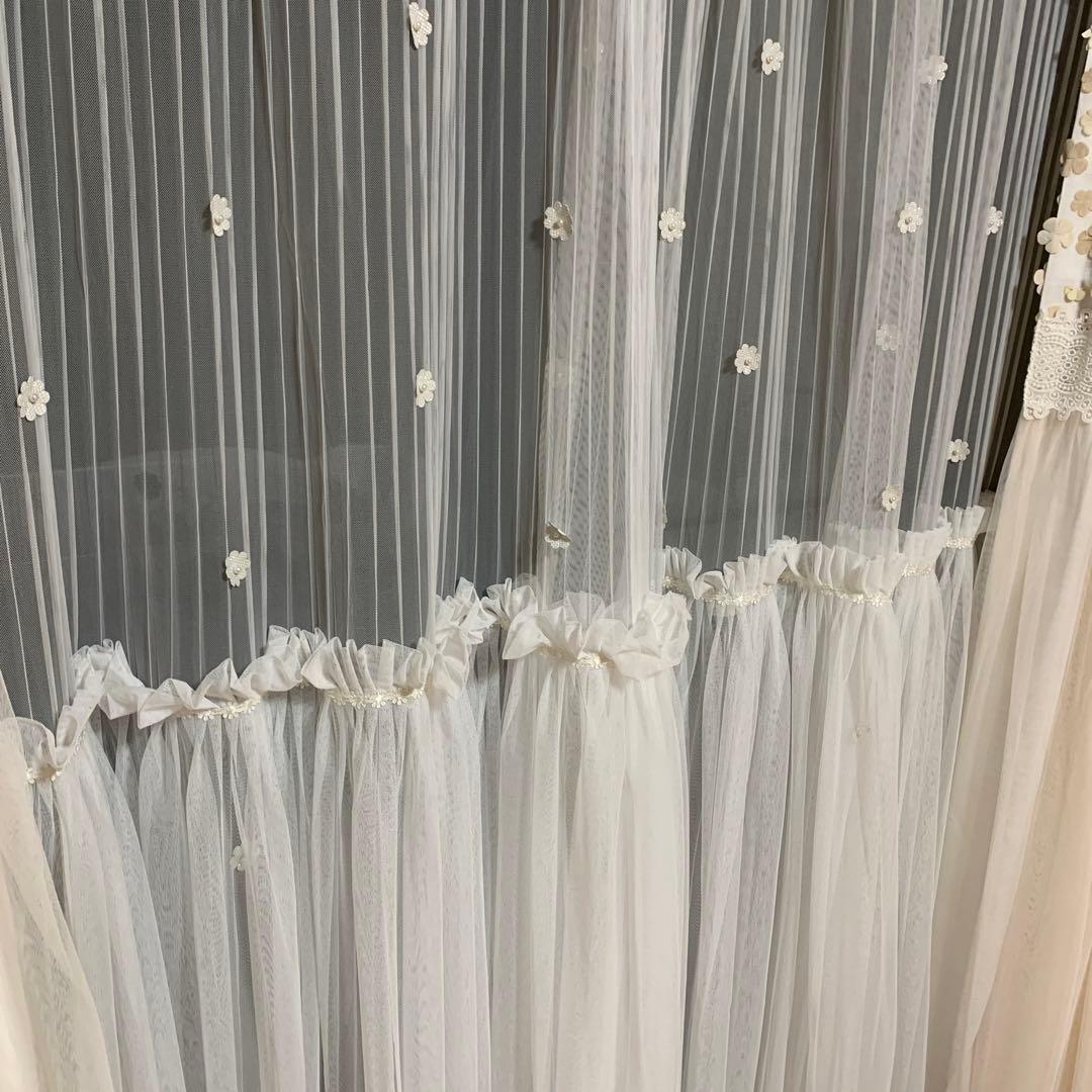 新品未使用品注文カーテン4枚セット