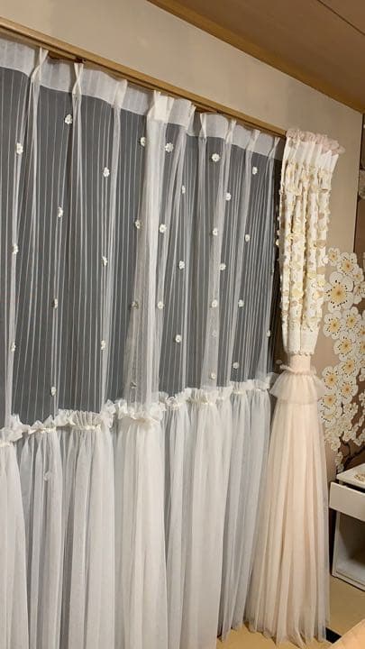 新品未使用品注文カーテン4枚セット