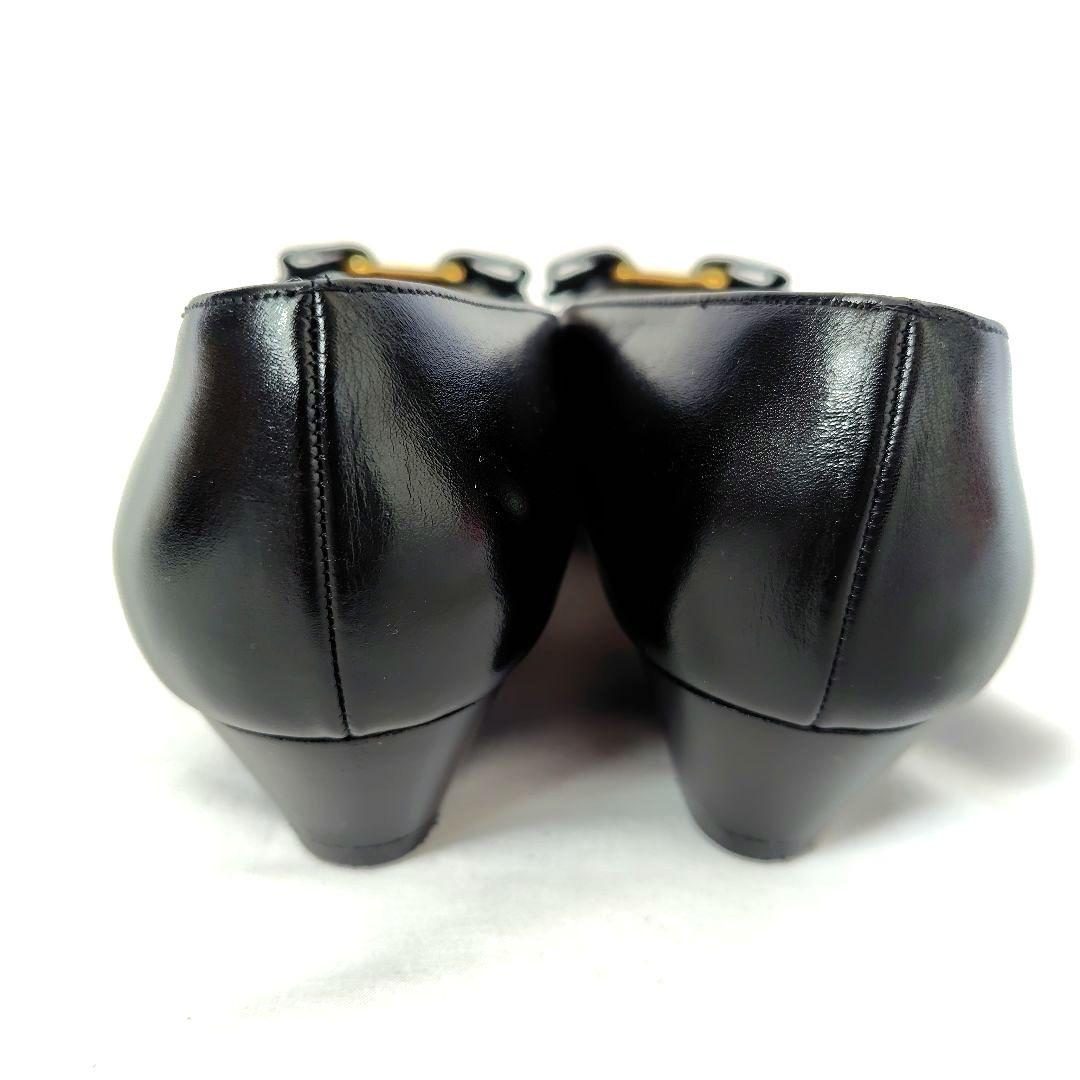 ✨️腕利き職人のリペア済✨️美品【フェラガモ】 ヴァラ パンプス 黒24.5cm