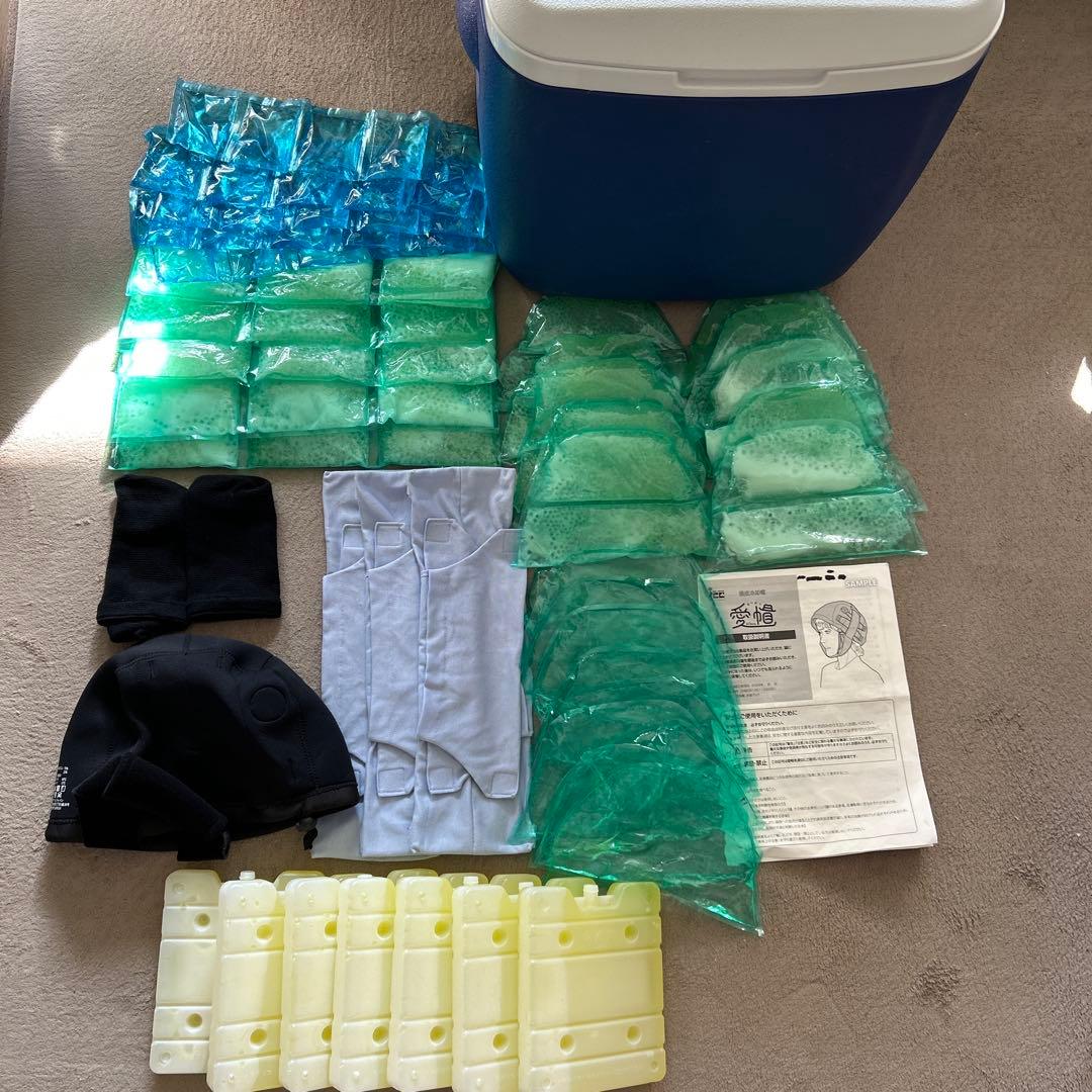 愛帽　アイスジャパン　頭皮冷却帽子　5時間分