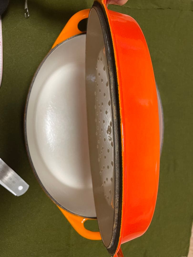 ルクルーゼ ドゥッフ le creuzet doufeu 1970年代ビンテージ