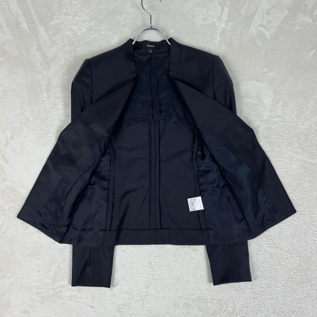 人気♡セオリー SUPER TAILOR スーツセットアップ ノーカラー パンツ