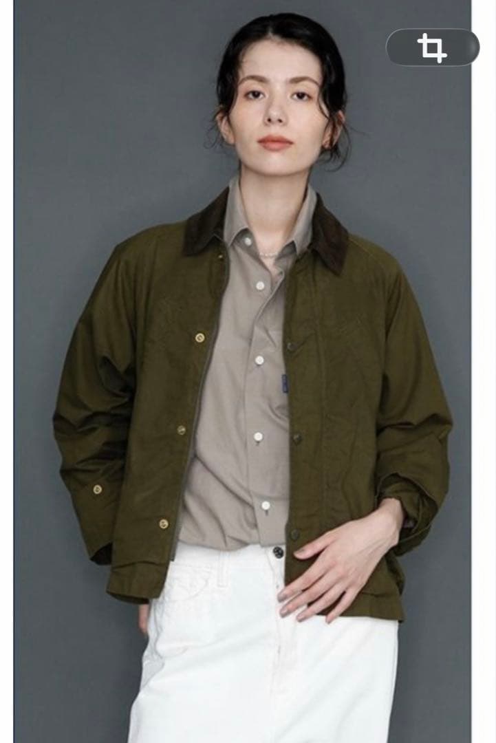 ジャケット・アウター MADISONBLUE HUNTING SHORT CT WAXED CLOTH