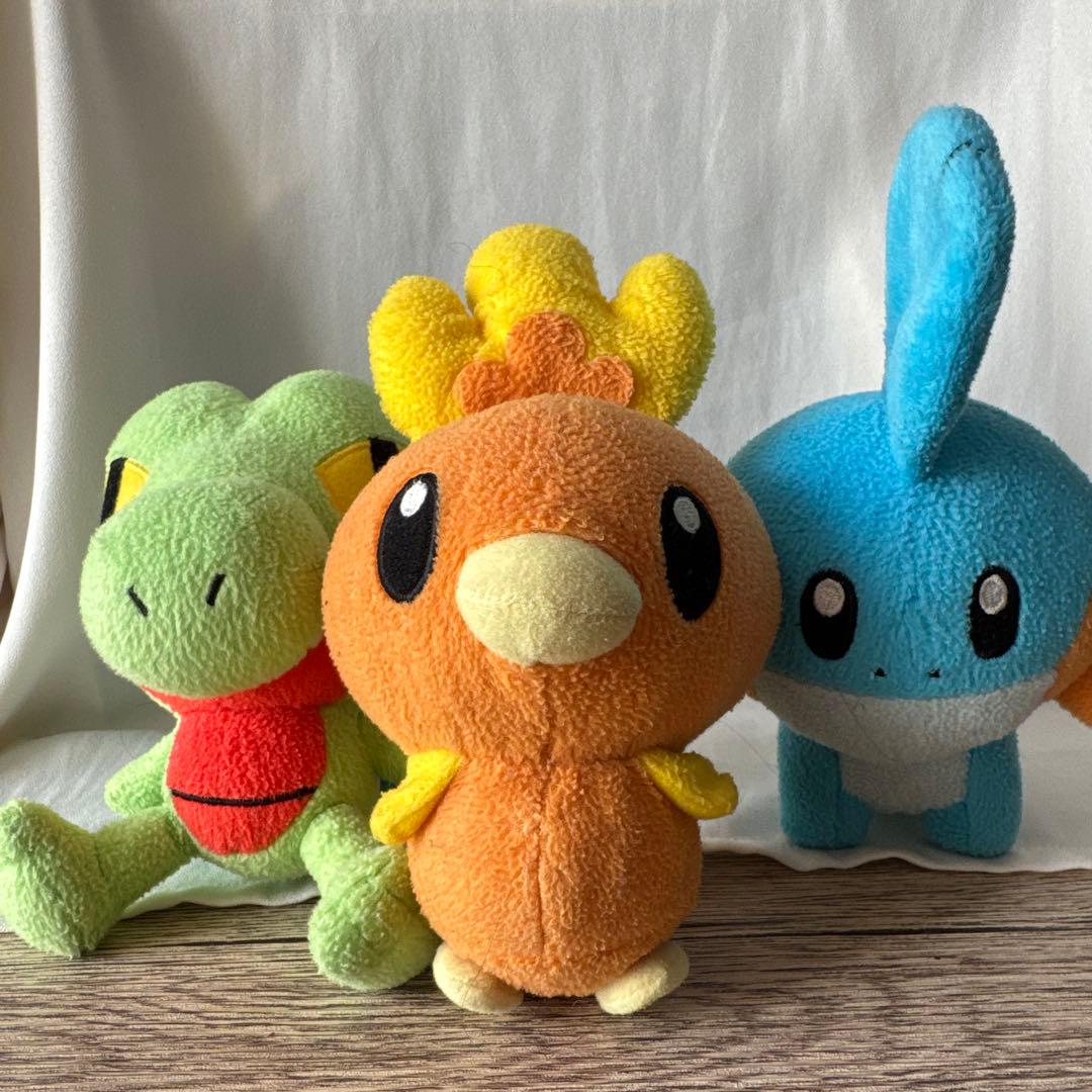 ポケドール　キモリ　アチャモ　ミズゴロウ